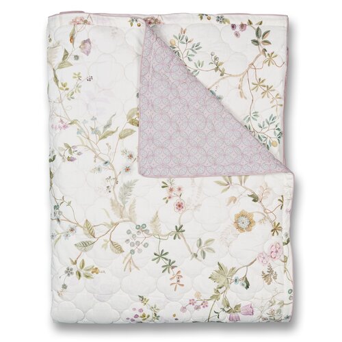 Pip Studio Bustani Quilt Wit 180x260 cm