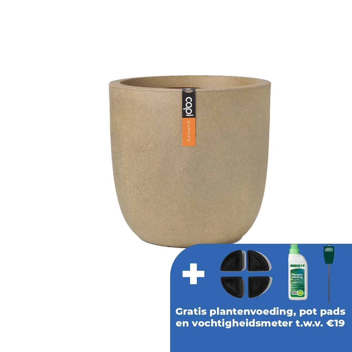 Capi Europe Pot bol smooth nl d43h41cm beige