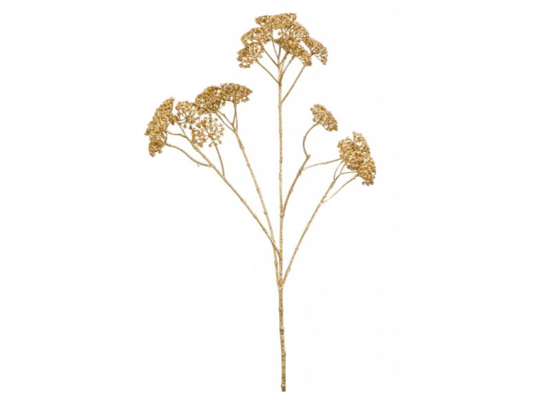 Emerald Achillea spray gold 72 cm  - 